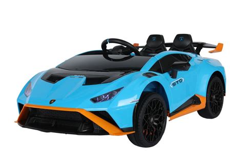 Auto Na Akumulator Lamborghini Sto Drift Niebieskie Leantoys Pl