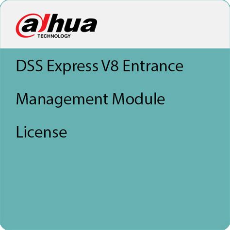 Dahua Technology Dss Express V Entrance Management Dss Exvem