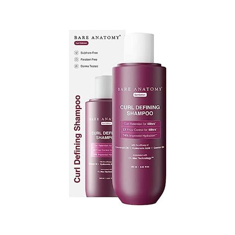 Buy Bare Anatomy Curl Defining Shampoo Curl Retention And 2x Frizz Protection For 48 Hours