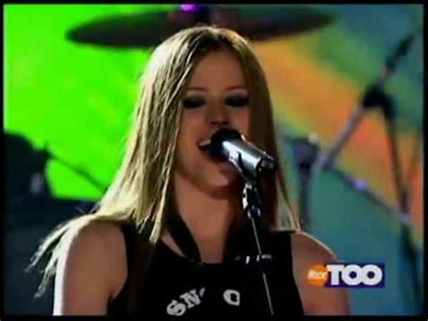 AVRIL LAVIGNE Naked Live At Teen Nick HQ YouTube