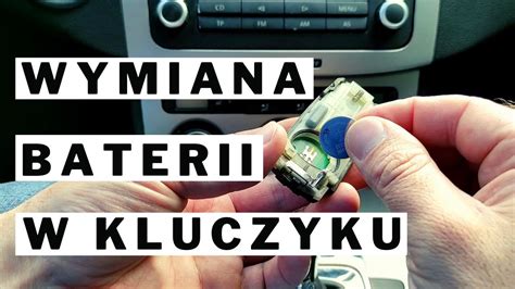 Wymiana Baterii W Kluczyku Pilocie Passat B6 B7 Cc YouTube