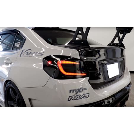 Led R Ckleuchten Q Style Schwarz Smoke Subaru Wrx Sti E Pr Fzeichen