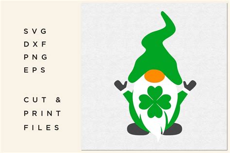 Irish Gnomes Svg, St. Patrick's Day Svg, Gnome Svg