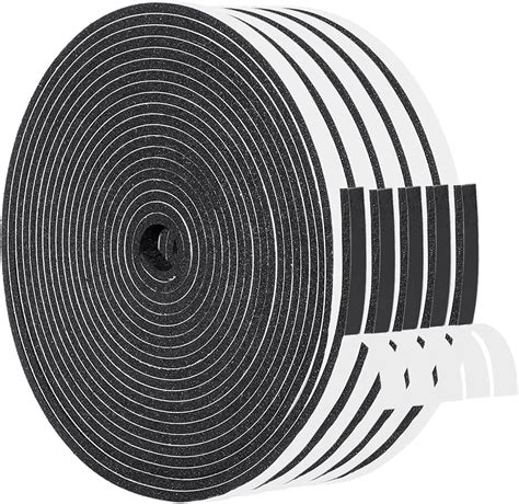 Yotache Foam Tape 3 Strips Total 50 Feet Long 1 4 Inch Wide X 1 8 Inch