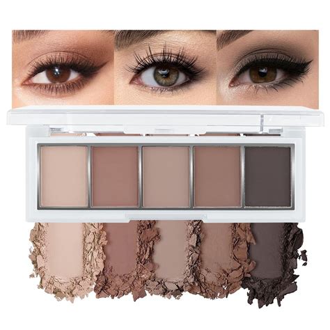 Amazon JUAAZIN Colors Matte Eyeshadow Makeup Palette Natural Neutral Nude Brown Cool