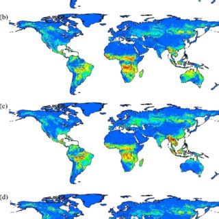 Spatial Distribution Of Average Annual Co Emissions From Biomass