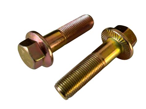 Yellow Zinc Plated Hex Flange Head Cap Screw Hex Flange Head Cap