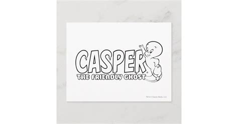 Casper the Friendly Ghost Logo 2 Postcard | Zazzle