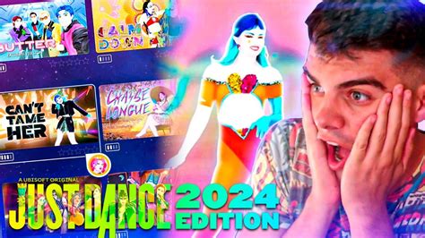 REACCIÓN al Menú de Just Dance 2024 Cant Tame Her y Gimme More