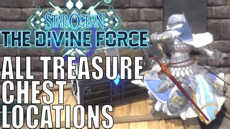 Star Ocean Divine Force ALL Treasure Chest Locations Treasure