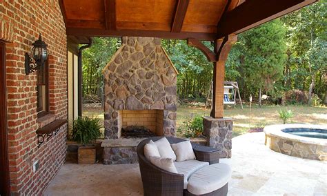 Outdoor Fireplace And Pool Designs – Fireplace Guide by Linda