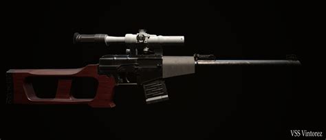 ArtStation - Sniper rifle "VSS Vintorez" | Resources