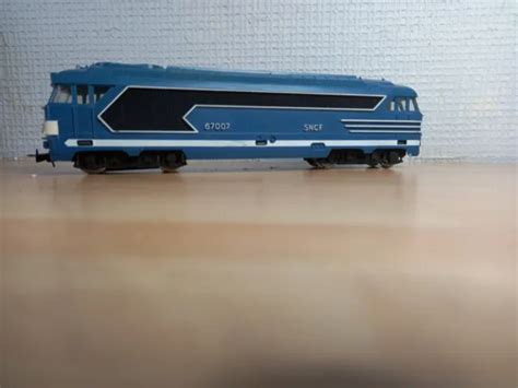 Jouef Ho Gauge Sncf Diesel Locomotive 67007 Runs Well Ve Ml Eur 22