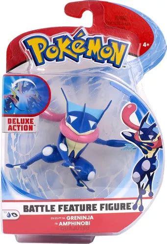 Figura De Batalla Pok Mon Greninja Deluxe Action Jazwares Mercadolibre