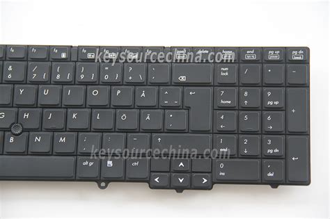 Hp Elitebook P W Swedish Finnish Keyboard Svensk Tangentbord