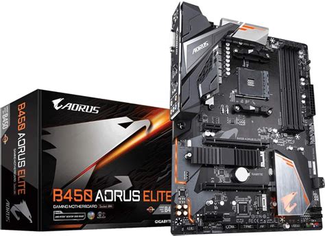 Gigabyte B450 Aorus Elite Carte Mere AMD B450 Negro Amazon Es