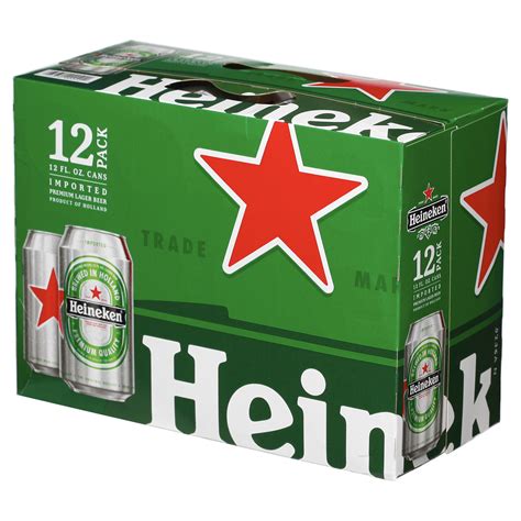 Heineken Original Lager Beer 12 Pack 12 Fl Oz Cans 144 Fl Oz Shipt