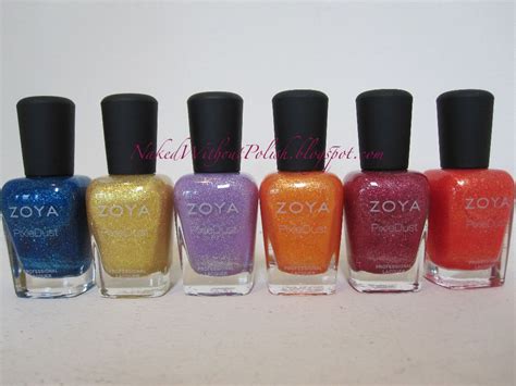Zoya Summer PixieDust Collection Naked Without Polish