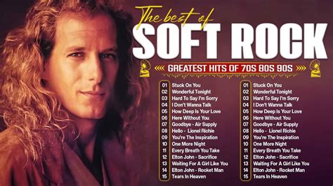 Soft Rock Songs 70s 80s 90s Full Album 📀 Michael Bolton Rod Stewart