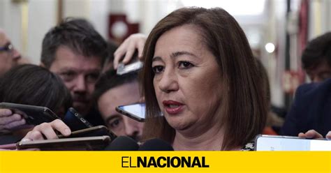 Armengol Expresa Su Asco Por El Caso Koldo Y Asegura Que El Gobierno