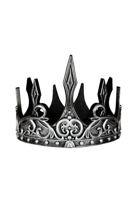 Medieval Crown, Silver/Black | Medieval crown, Medieval, King and queen ...