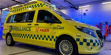 Falck Launches Its First Electric Ambulance Artofit