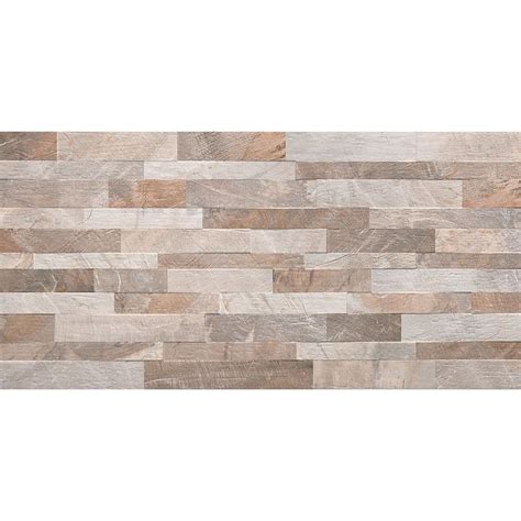 Blend Fossil Mix Cream X Cm Mat Profondeur Mm Carreaux De Gr S