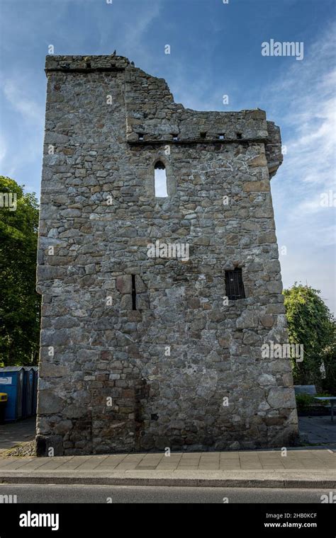 Dublin Ireland Jul 24 2021 A Vertical Shot Of The Dalkey Castle