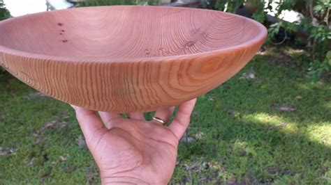 Woodturning With The Naked Turner Redwood Bowl Followup YouTube