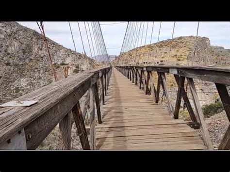 Puente Colgante De La Mina Ojuela En Mapimi Durango YouTube