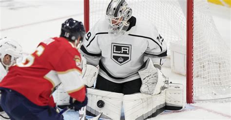 Kings sign goaltender Pheonix Copley to 1-year extension - CBS Los Angeles