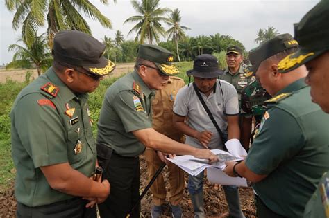 Pangdam IM Tinjau Optimalisasi Lahan Ketahanan Pangan