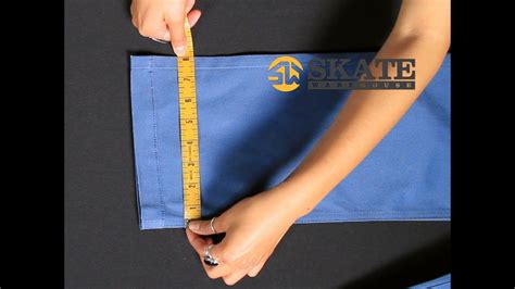 How To Measure Inseam Pant Rise And Pant Leg Opening Youtube