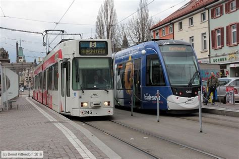 Deutschland Stra Enbahn Freiburg Im Breisgau Triebwagen