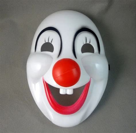 Free Shipping Happy Vacation Funny Clown Mask Performances Mask ...