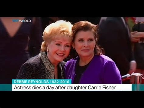 Debbie Reynolds Dies A Day After Daughter Carrie Fisher Video Dailymotion