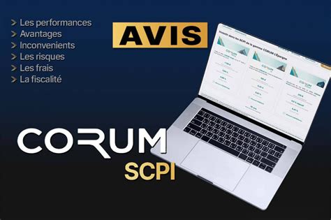 Mon avis SCPI CORUM après analyse et 50 000 investis