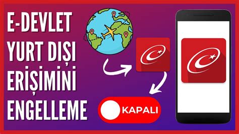 E Devlet e Yurt Dışından Erişim İzni Nasıl Kaldırılır YouTube