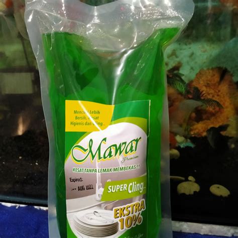 Jual Sabun Cair Cuci Piring Mawar Super Cling By Mawar Cipta Mandiri