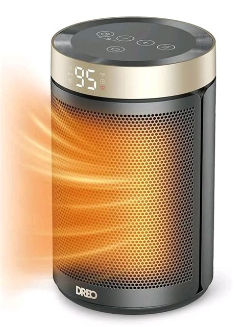 Dreo Space Heater Portable Electric Heaters For Indoor Use With