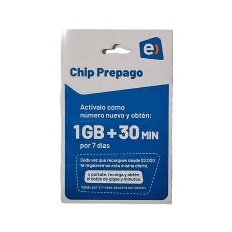 Chip Entel 3 Unidades