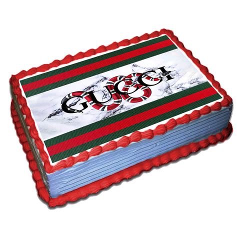 Gucci Edible Cake Topper — Ediblektoppers