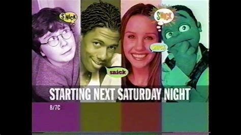 2002 Nickelodeon Snick Promo Ft On Air Dare Late September 2002