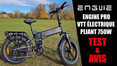 Vélo électrique Engwe Engine Pro test et avis code promo