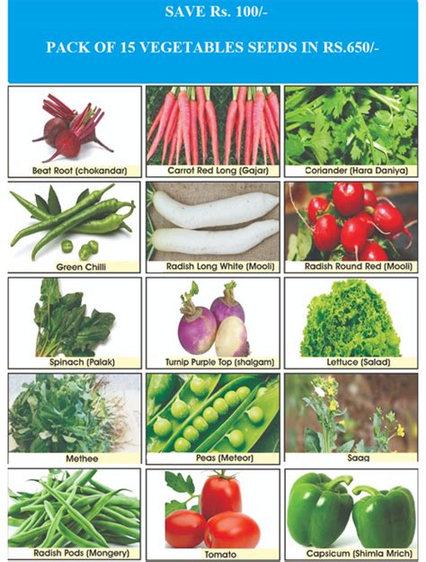 Winter Vegetables Deal | Sunny View Seeds | Buy Seeds, Bulbs ...