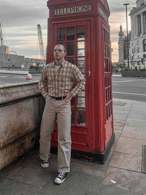 Nude Colors Outfit Burberry Shirts For Men Long Sleeve Shirt Outfits Shirt Outfit Men