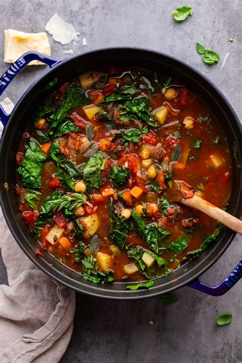 Hearty Tuscan Kale And Chickpea Soup A Simple Palate