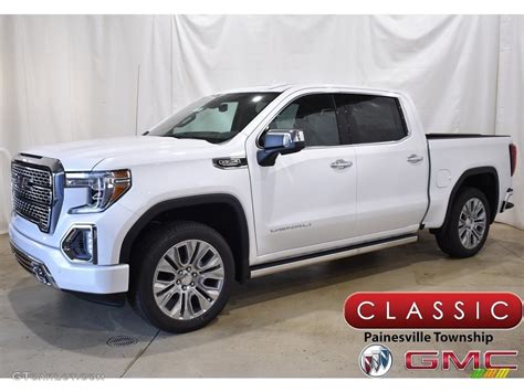 2021 White Frost Tricoat Gmc Sierra 1500 Denali Crew Cab 4wd 142950488