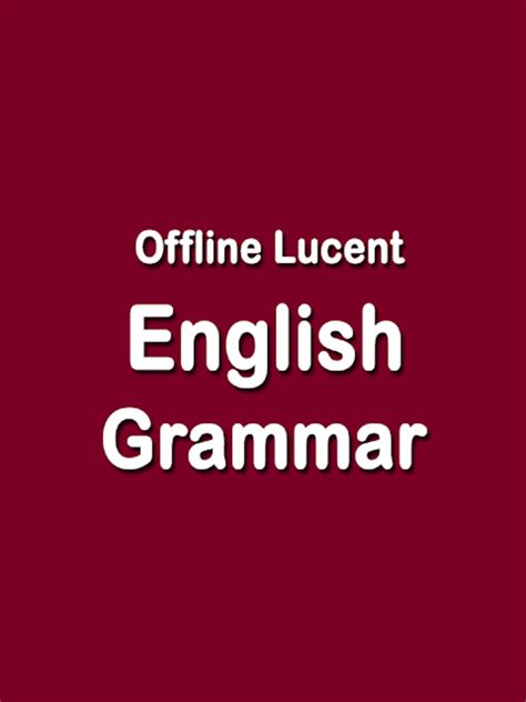 Android 용 English Grammar Offline Lucent Book APK 다운로드