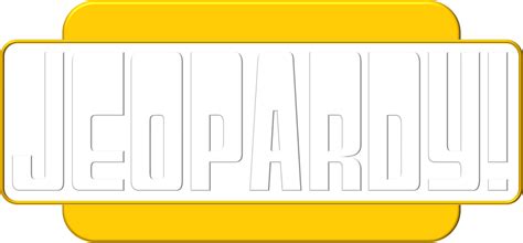 Jeopardy Logo Png Transparent